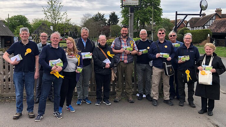 Canterbury North Canvassing team