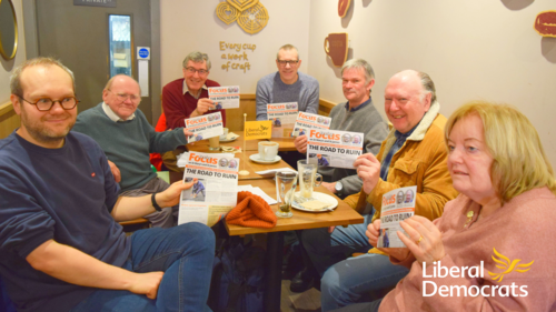 Lib Dems meet for an action day in Bexley