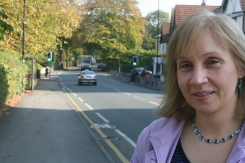 Jane Brophy LibDem candidate in Oldham West and Royton bye-election on Thursday 3rd December 2015