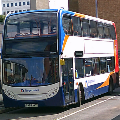 Stagecoach bus at Folkestone Bus Station