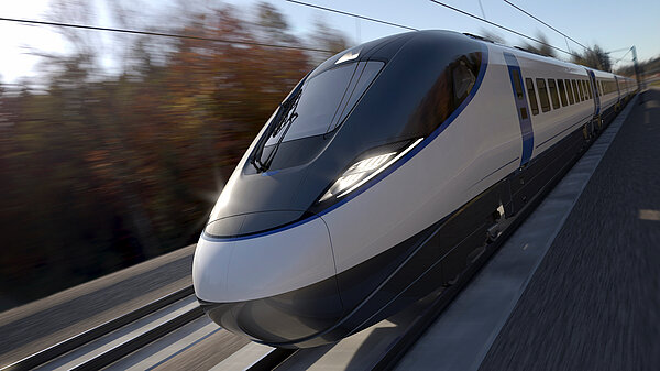 A high speed train