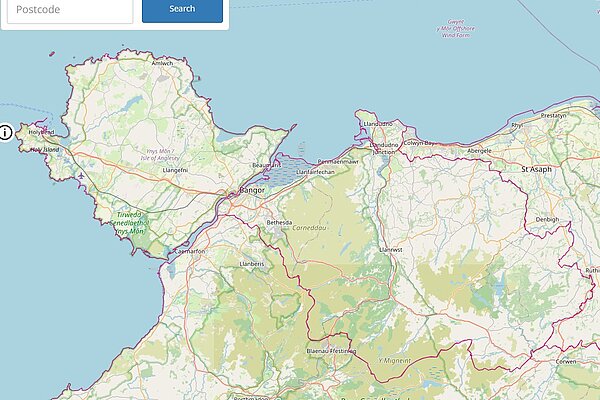 OpenStreetMap of BCM