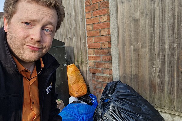 Cllr Clinton is Frustrated About Rubbish