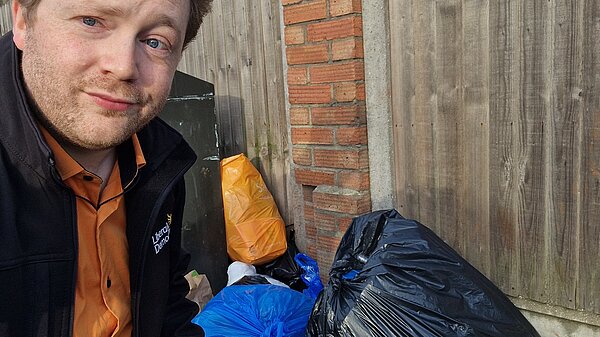 Cllr Clinton is Frustrated About Rubbish