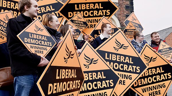 A big group of Lib Dems