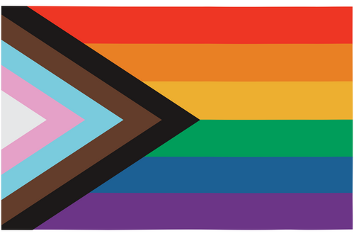 Progress Pride flag