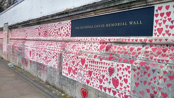National Covid Memorial Wall