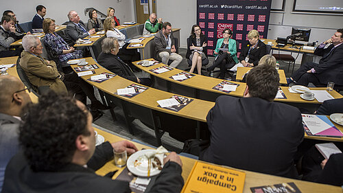 Members attending a Conference Fringe