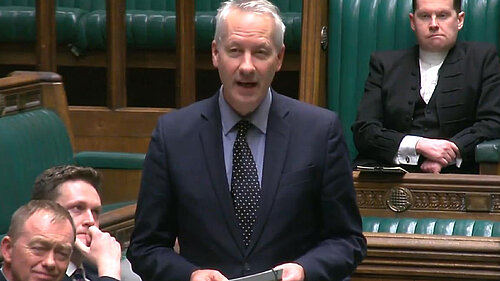 Gideon Amos at second reading of the proposed Finance Bill