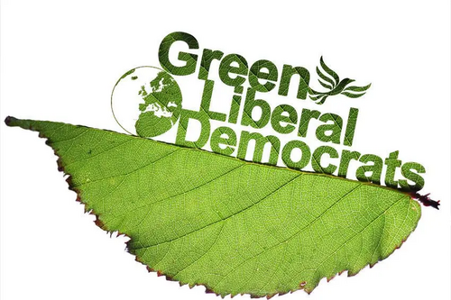 Green Liberal Democrats Leaf logo