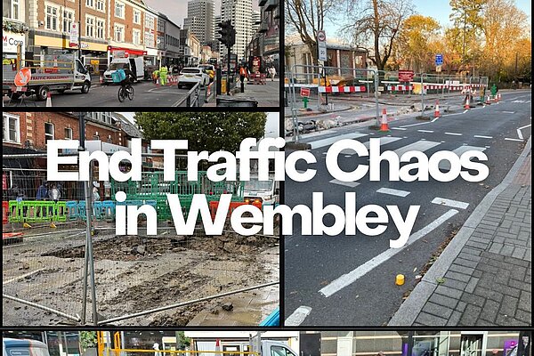 Wembley Traffic Chaos 