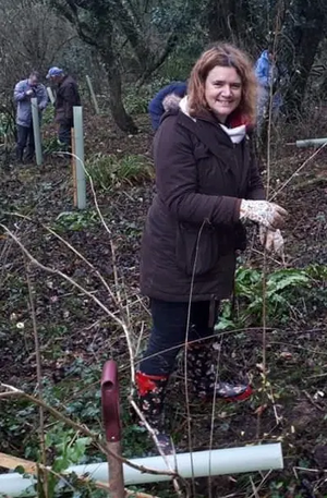 Louise harris planting trees