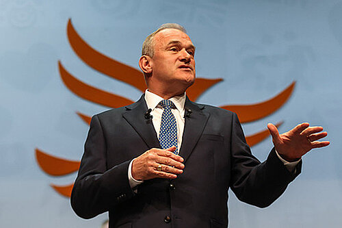 Ed Davey delivers his Leader's speech to Conference