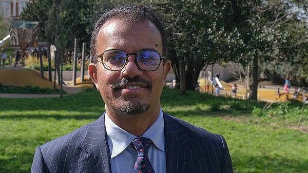 Jahir Hussain, pictured in Croydon