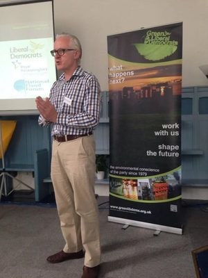 Norman Lamb MP at the 2014 GLD Conference