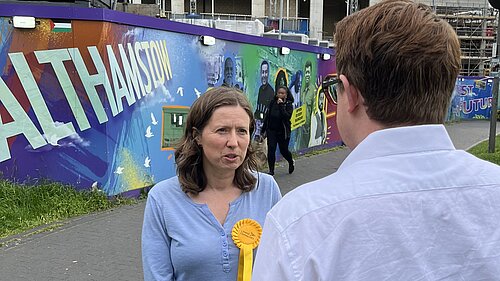 Liberal Democrat Parliamentary Candidate for Walthamstow, Rebecca Taylor