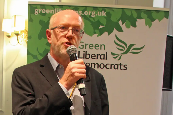 Duncan Brack speaking at the Sustainability Hub Reception